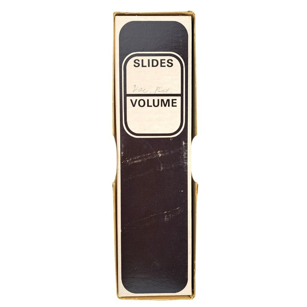 Vintage Rotary S-100 Slide Tray White Holds 100 Sawyer's GAF Minolta Nikon Sears - Picture 7 of 7